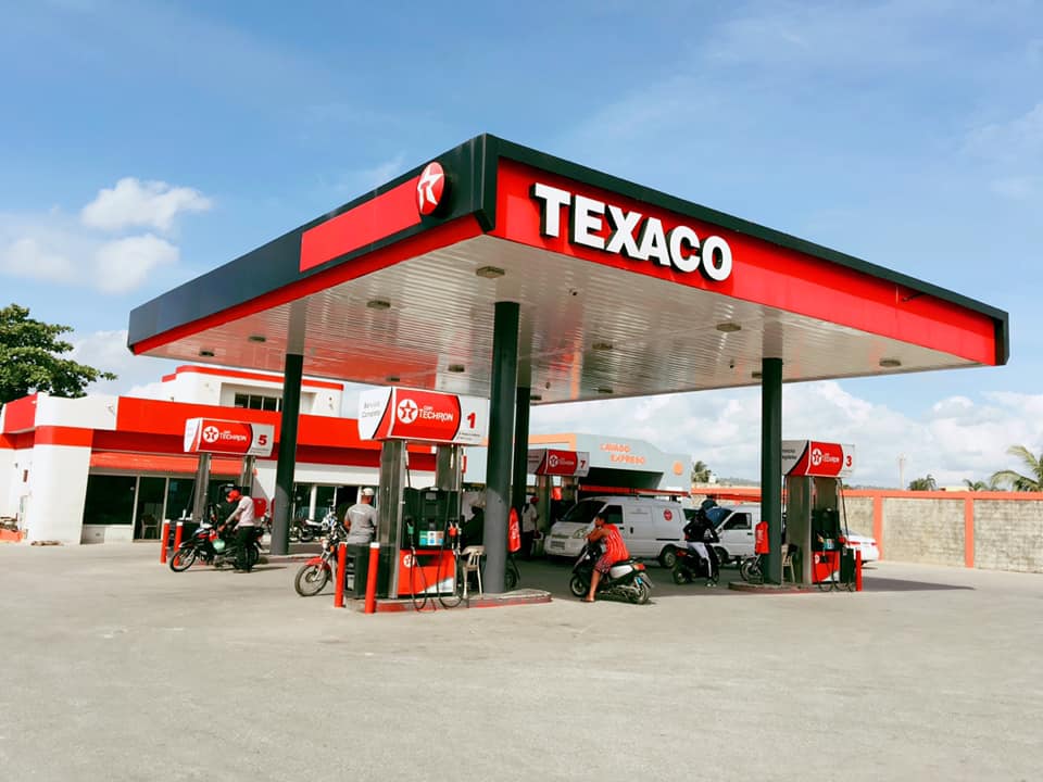 Texaco: estación de servicio